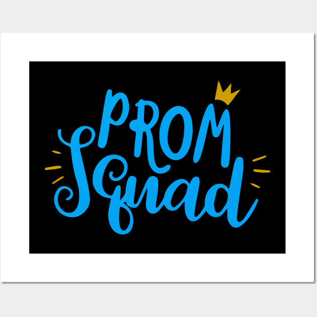 Prom Squad 2024 I Graduate Prom Squad 2024 Wall Art by Giftyshoop